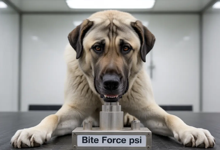 Anatolian Shepherd bite strength